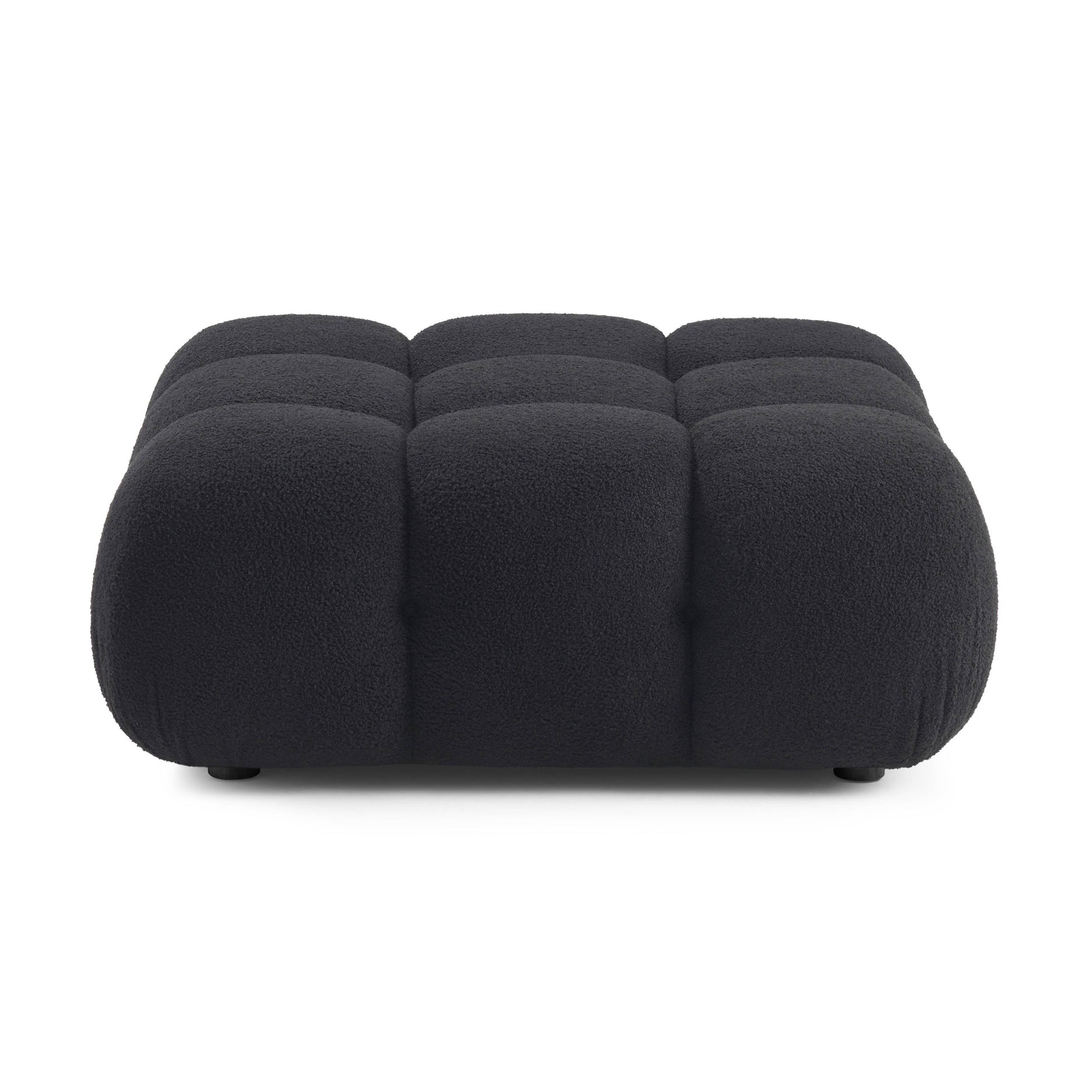 Calliope Vegan Shearling Modular Ottoman by TOV Oc69303