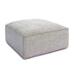 Mindy Chenille Basketweave Ottoman by TOV Oc69317
