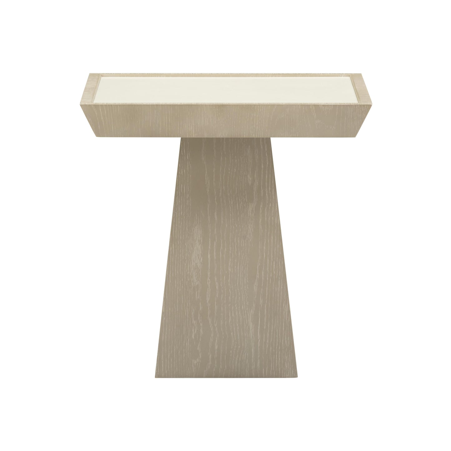 Coco Washed Ash Side Table Brown, Cream, Grey by Tov Furniture