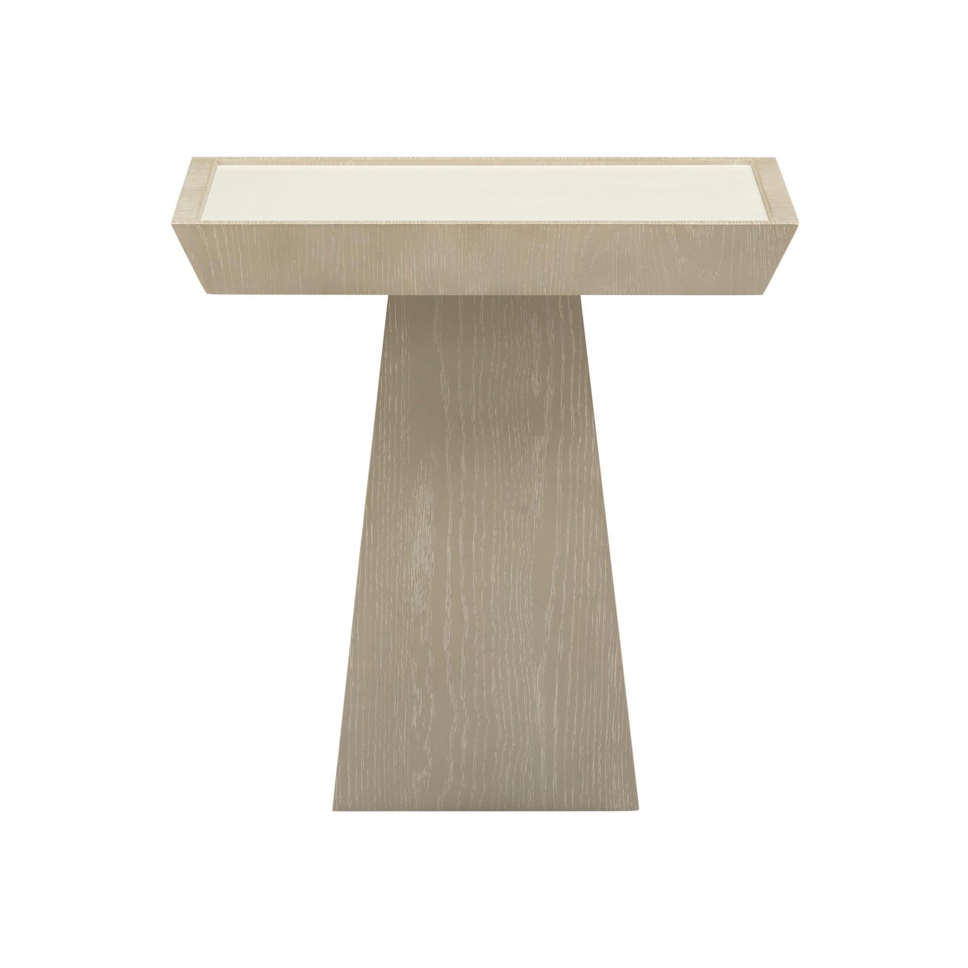 Coco Washed Ash Side Table Brown, Cream, Grey by Tov Furniture