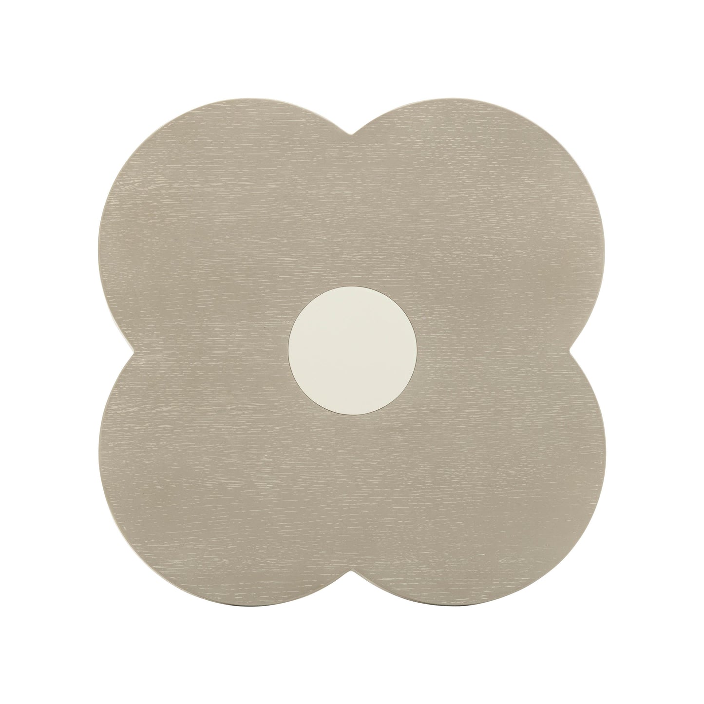 Allium Washed Ash Side Table Brown, Cream, Grey by Tov Furniture