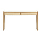Paige 56 Natural Oak 2 Drawer Console Desk by TOV Oc69353