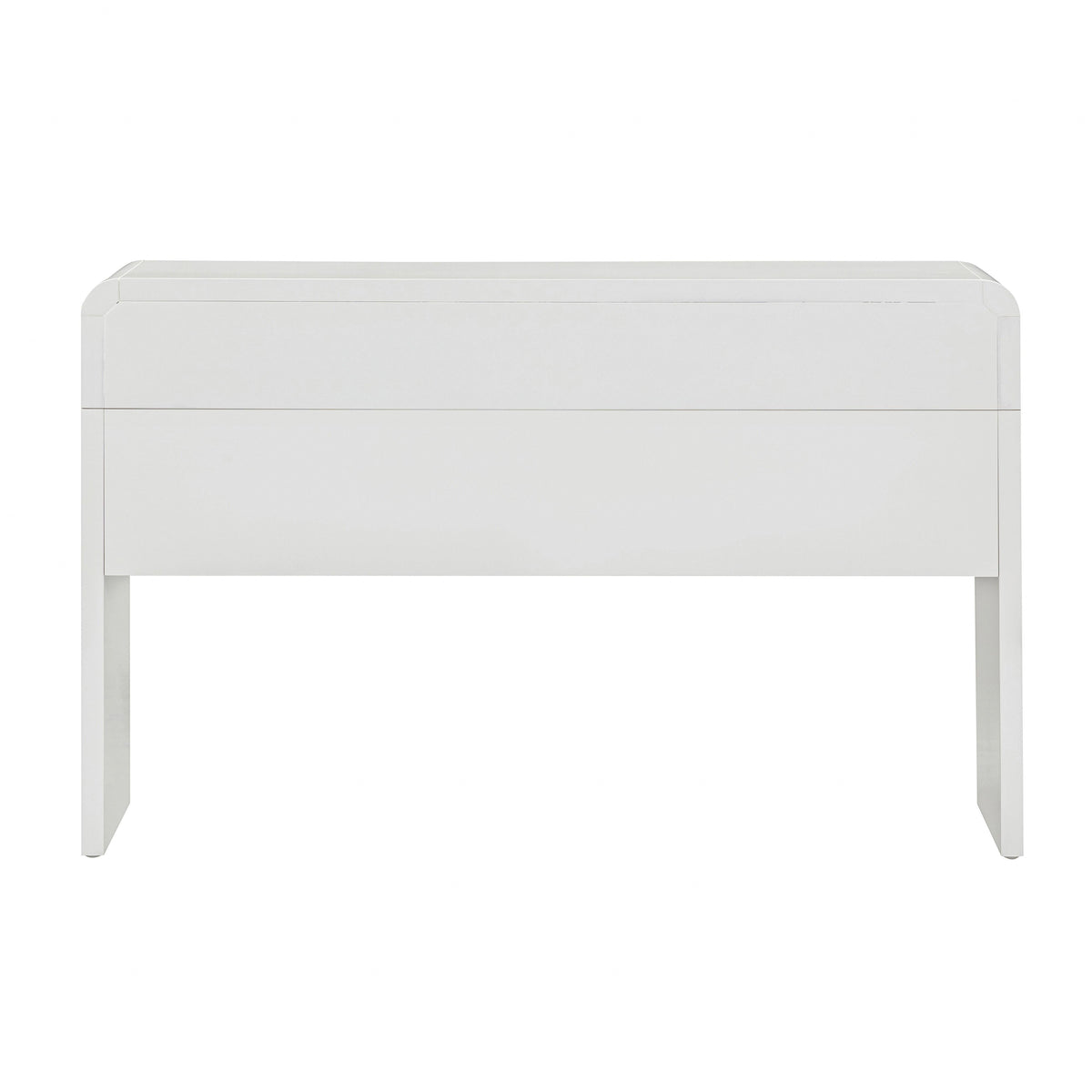Patty White Rattan Console Desk by TOV Furniture – photo 6 of 10