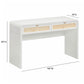 Patty 48 Rattan 2 Drawer Console Desk by TOV Oc69365
