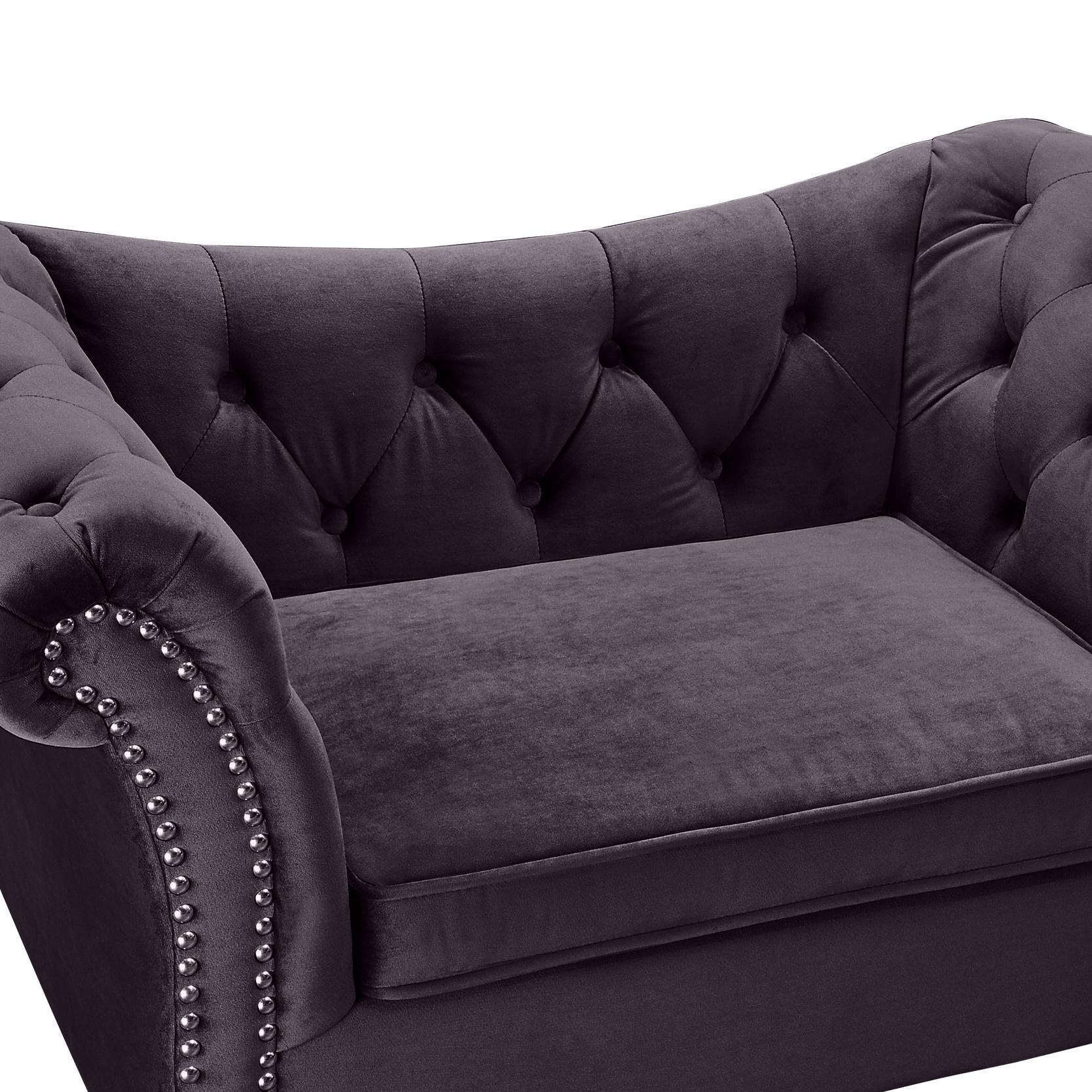 Dachshund Velvet Pet Bed by TOV P2032 N