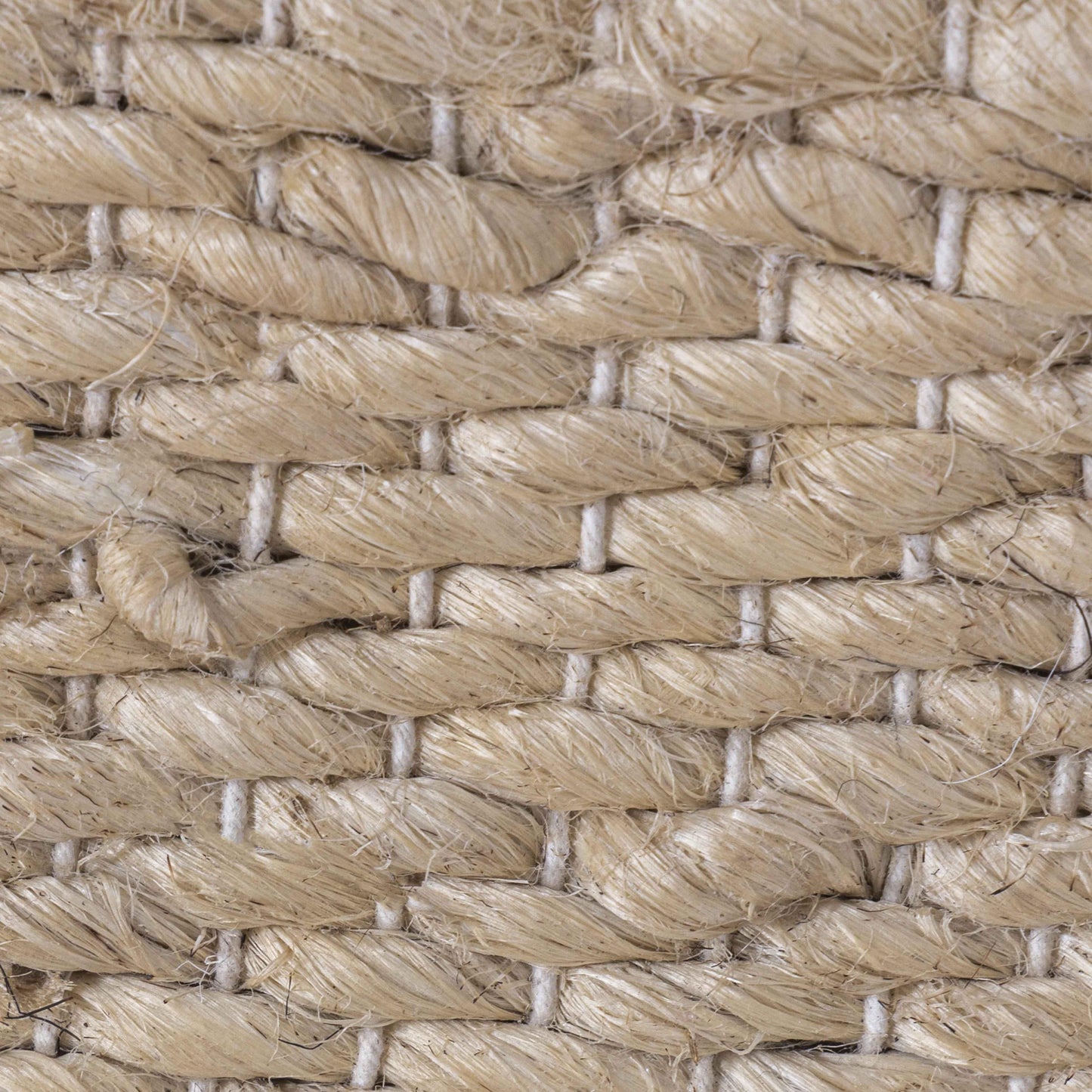 Crosshatch Natural Area Rug Black, Natural 8' x 10' by Tov Furniture