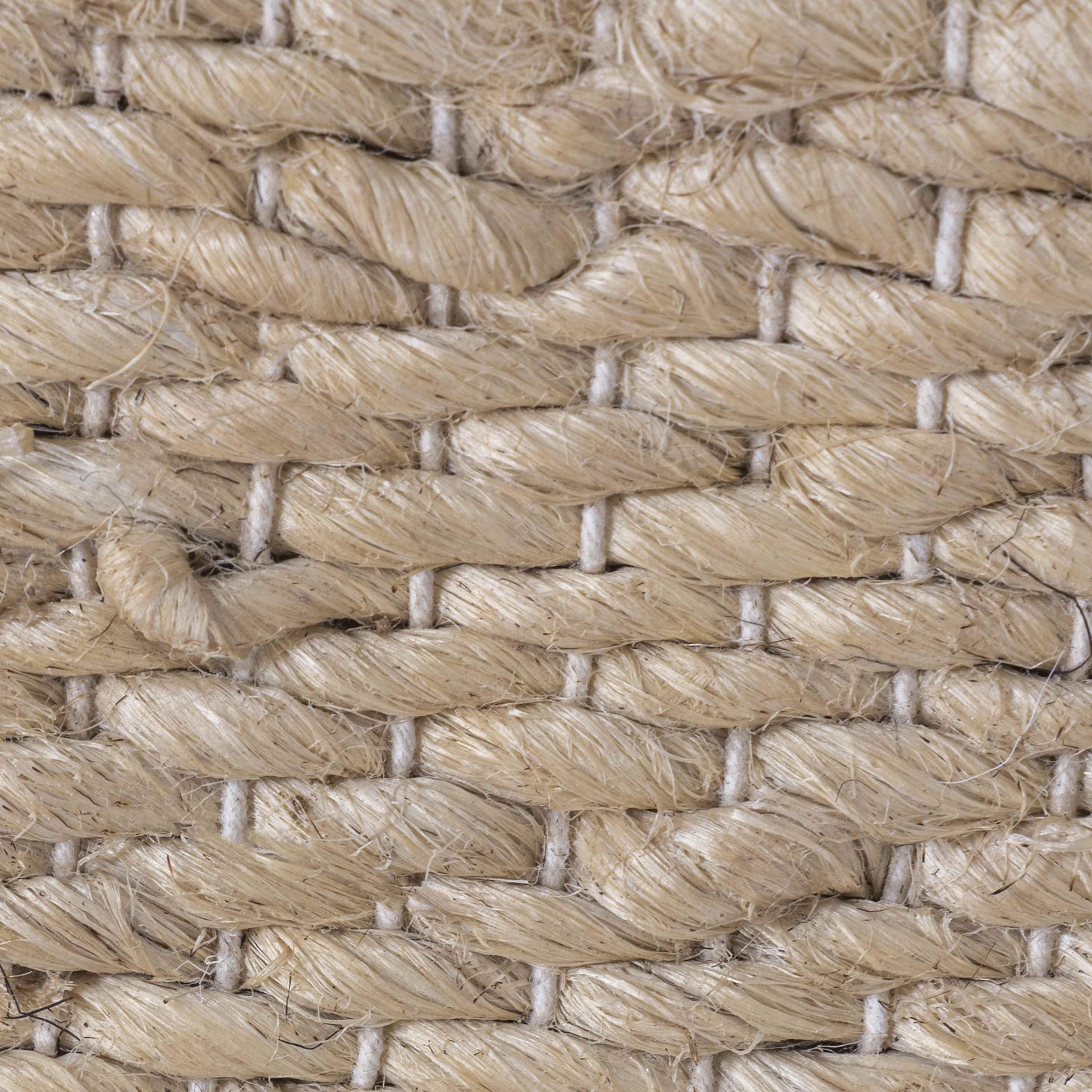 Crosshatch Natural Area Rug Black, Natural 8' x 10' by Tov Furniture