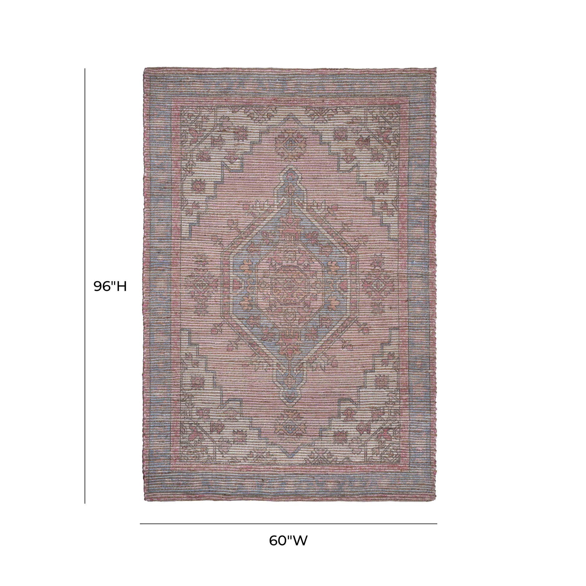 Madra Blush Tone Area Rug by TOV R18544