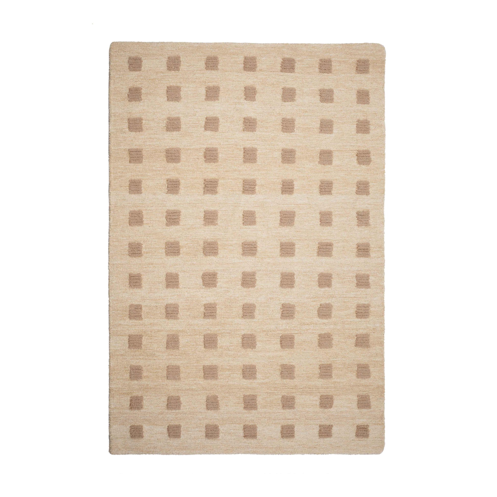 Hari Natural Hand-Tufted Rug Natural 5' x 7' by Tov Furniture