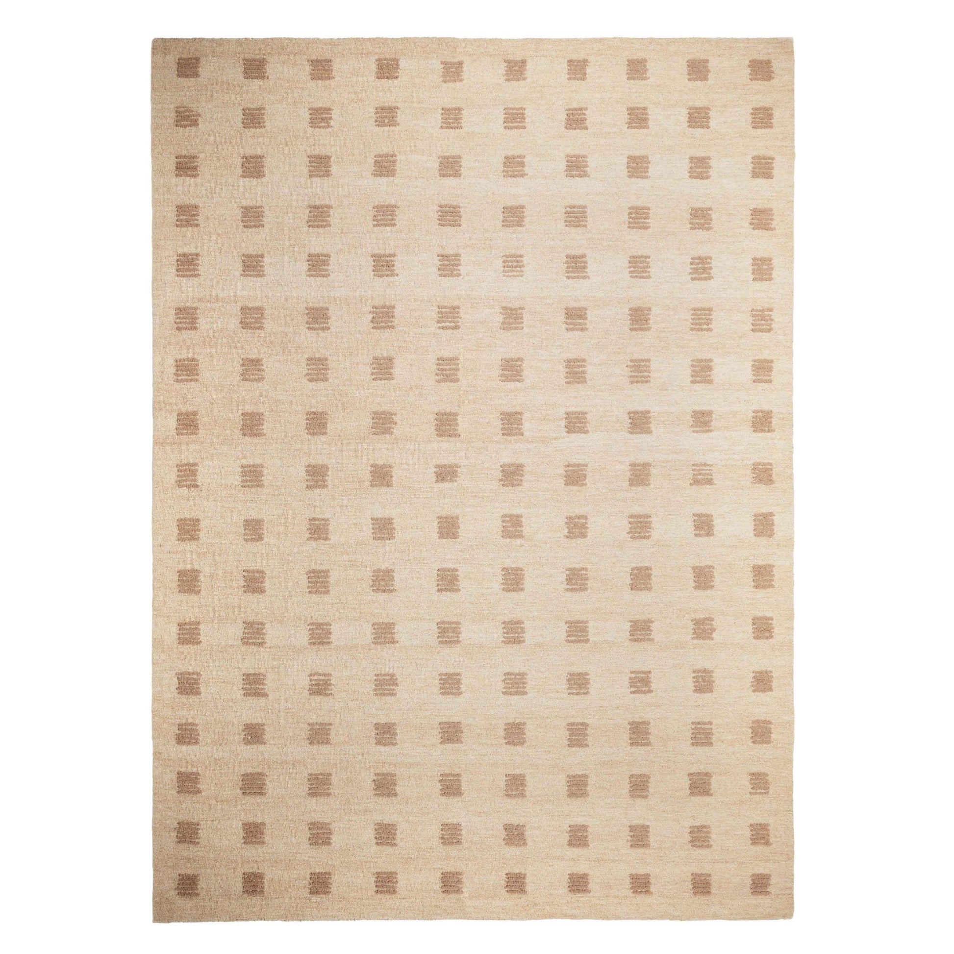 Hari Natural Hand-Tufted Rug Natural 9' x 12' by Tov Furniture
