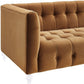Bea 90 6 Velvet Tufted Sofa by TOV S85