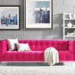 Bea 90 6 Velvet Tufted Sofa by TOV S85