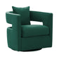 Kennedy Velvet Swivel Accent Chair by TOV S44126
