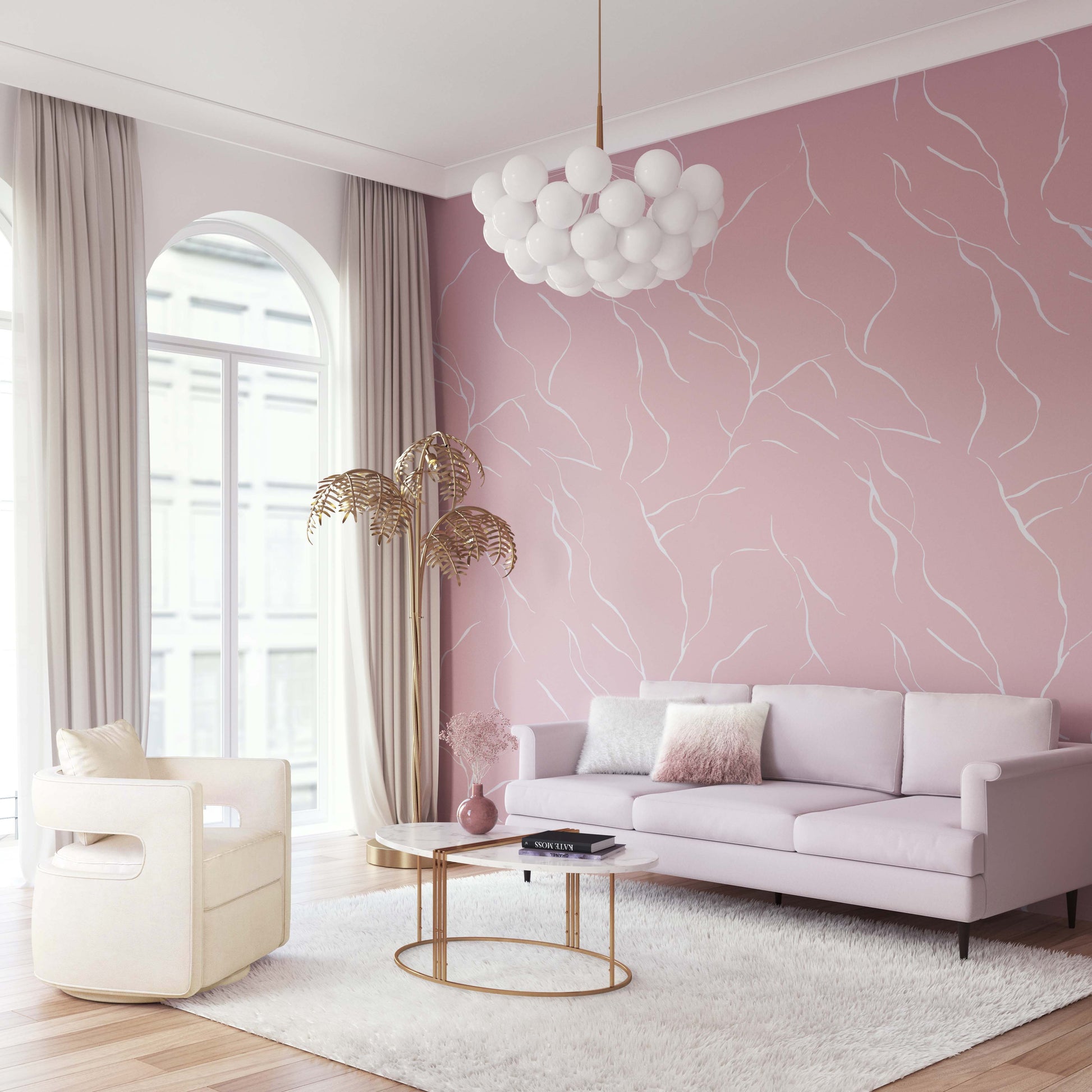 Kennedy Velvet Swivel Accent Chair by TOV L6125