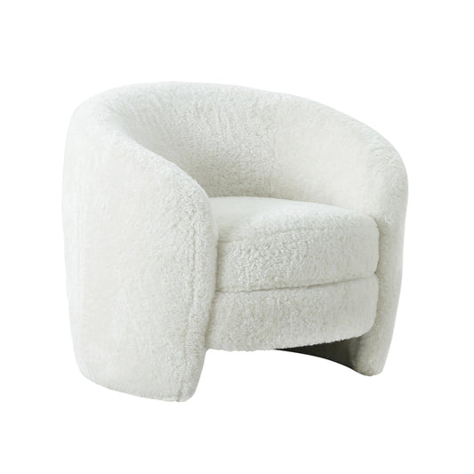 Dakota Faux Shearling Armchair by TOV S44136