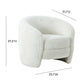 Dakota Faux Shearling Armchair by TOV