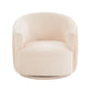 London Peche Pleated Swivel Chair by TOV