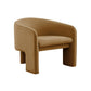 Marla Cognac Velvet Accent Chair by TOV