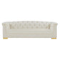 Farah 91 Velvet Sofa by TOV S4930