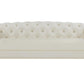 Farah Cream Velvet Sofa by TOV