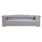 Farah 91 Velvet Sofa by TOV S4930