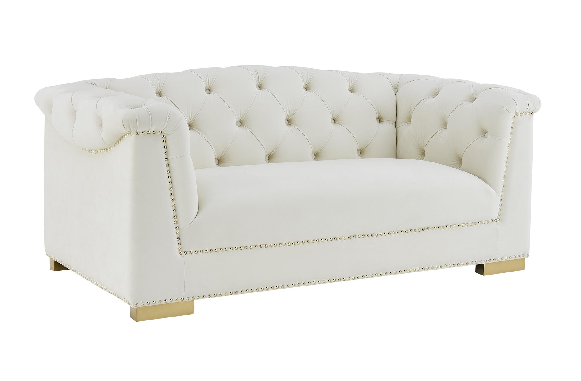 Farah 69 Velvet Loveseat by TOV S4932