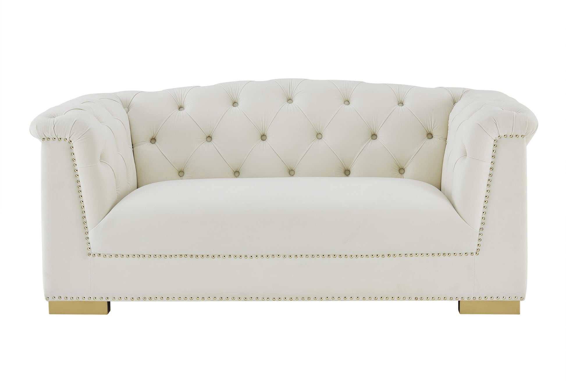 Farah 69 Velvet Loveseat by TOV S4932