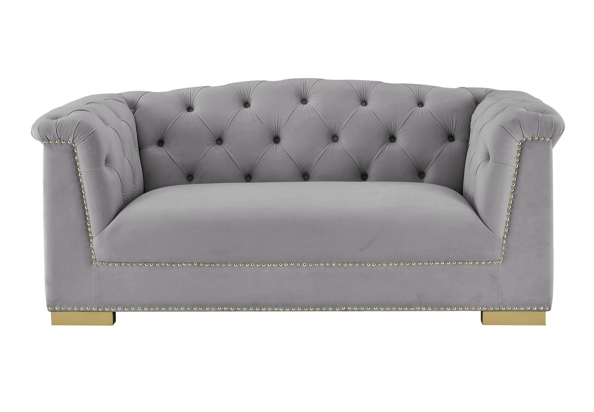 Farah 69 Velvet Loveseat by TOV S4932