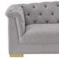 Farah 69 Velvet Loveseat by TOV S4932