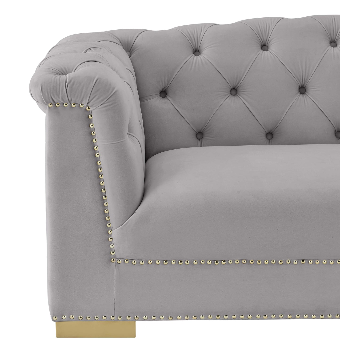 Farah 69 Velvet Loveseat by TOV S4932