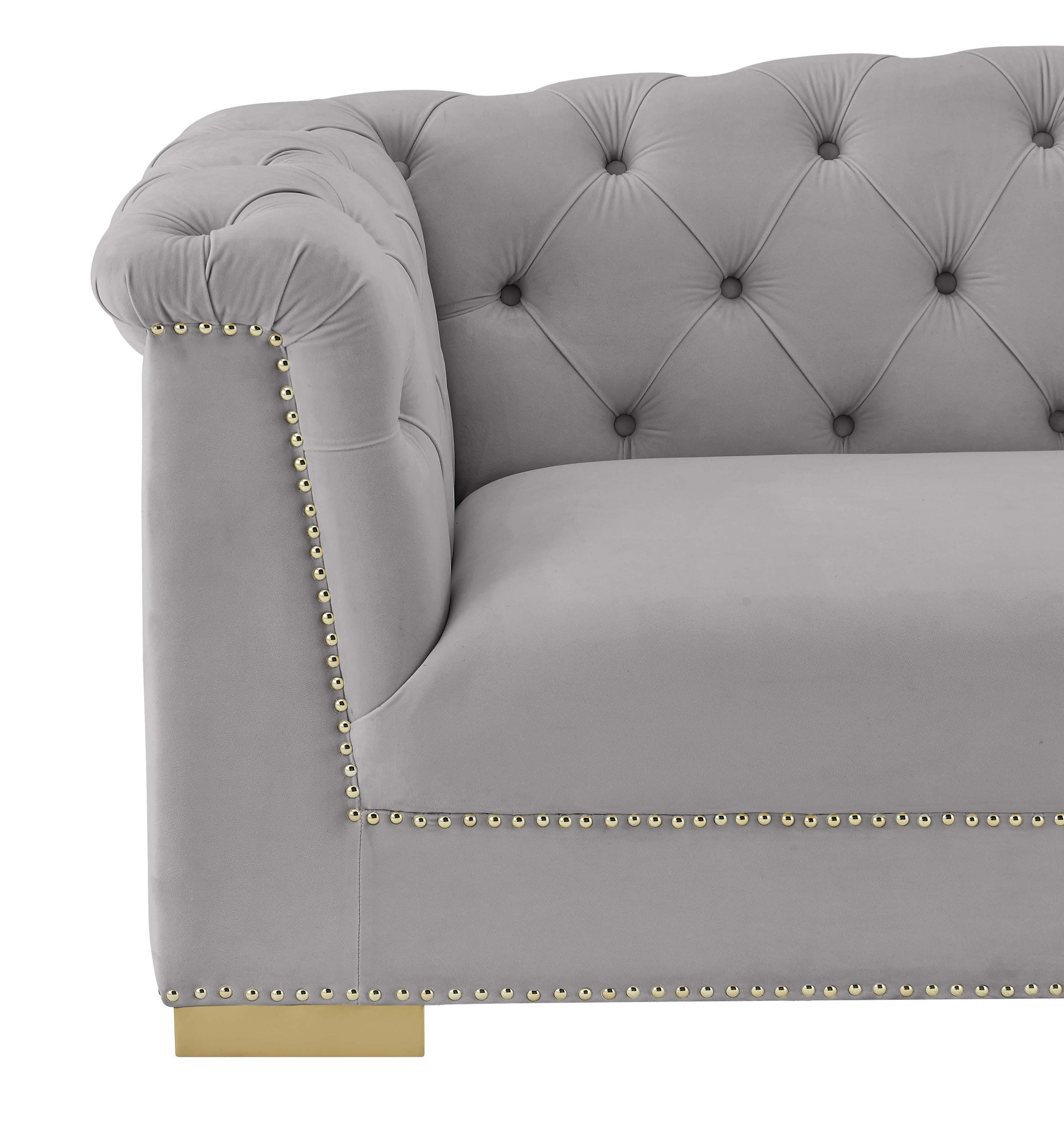 Farah 69 Velvet Loveseat by TOV S4932