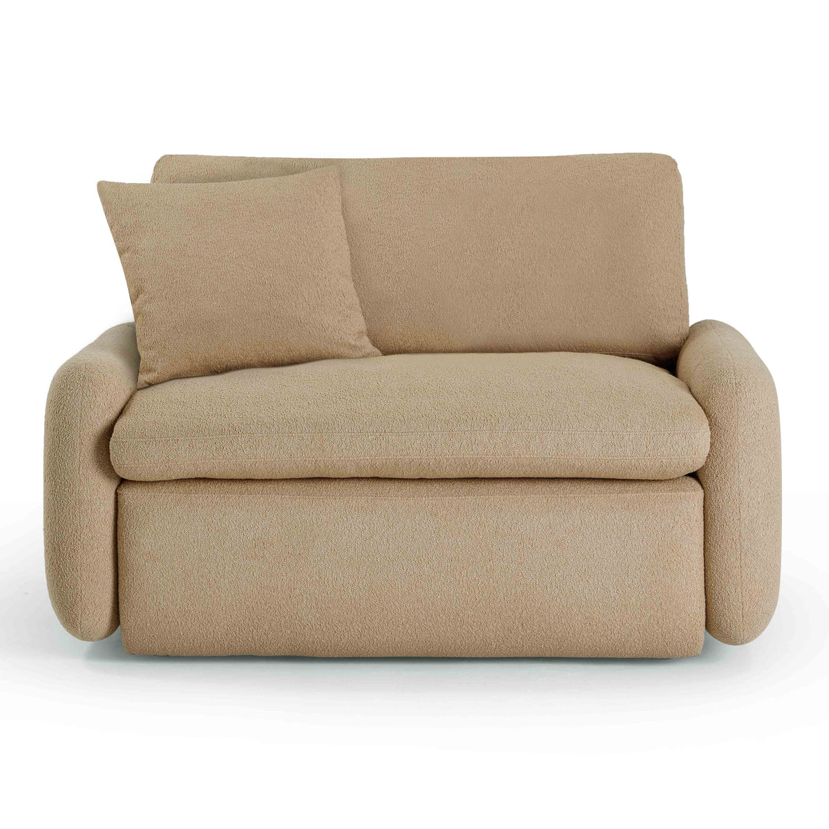 Rachelle Tan Contract-Grade Boucle Lounge Chair by TOV Furniture – photo 3 of 7