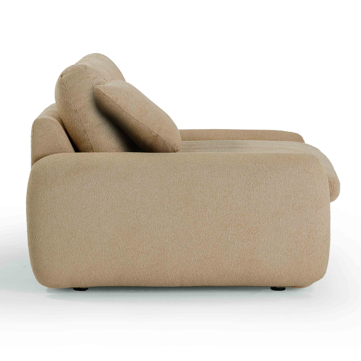 Rachelle Tan Contract-Grade Boucle Lounge Chair by TOV Furniture – photo 4 of 7