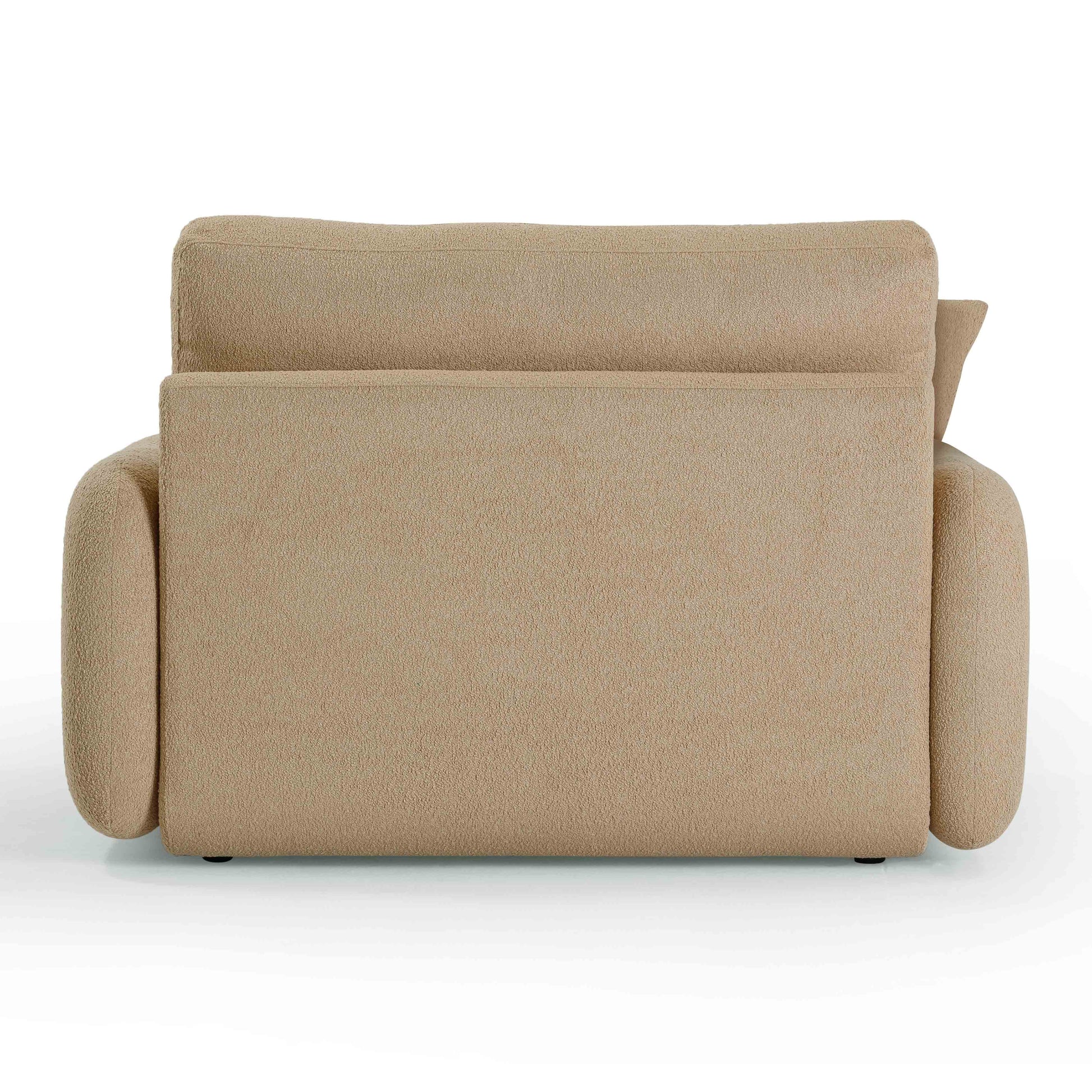 Rachelle Tan Boucle Lounge Chair by TOV S54355