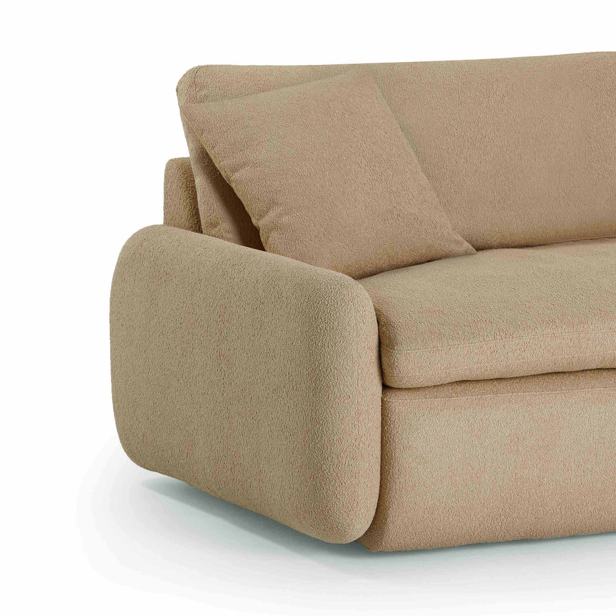 Rachelle Tan Contract-Grade Boucle Lounge Chair by TOV Furniture – photo 6 of 7
