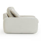Rachelle Cream Velvet Lounge Chair by TOV S54356