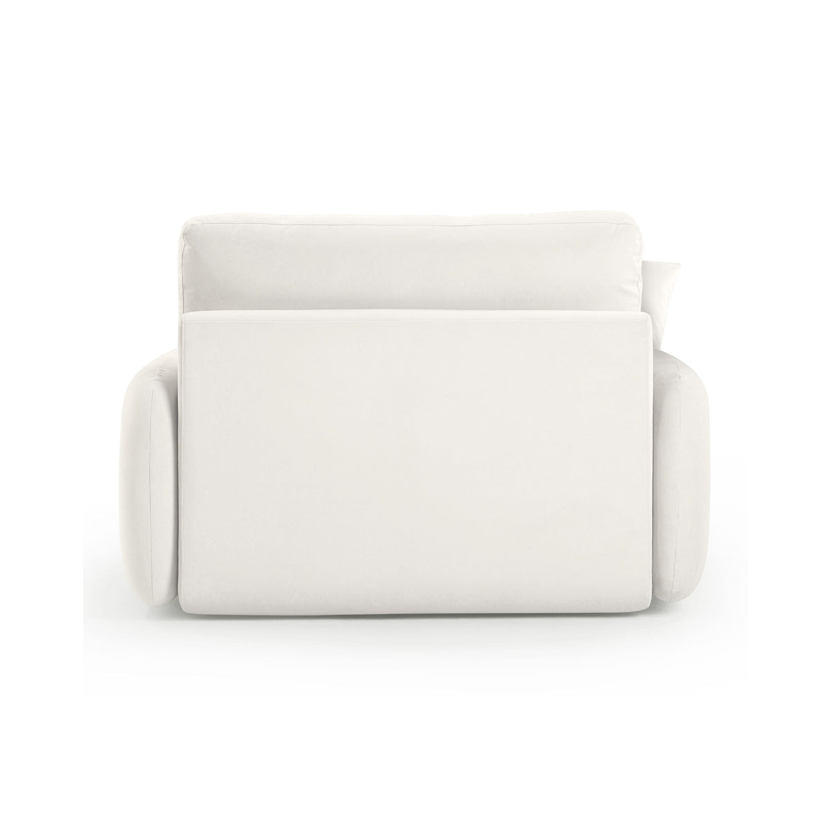 Rachelle Cream Performance Velvet Lounge Chair by TOV Furniture – photo 5 of 8