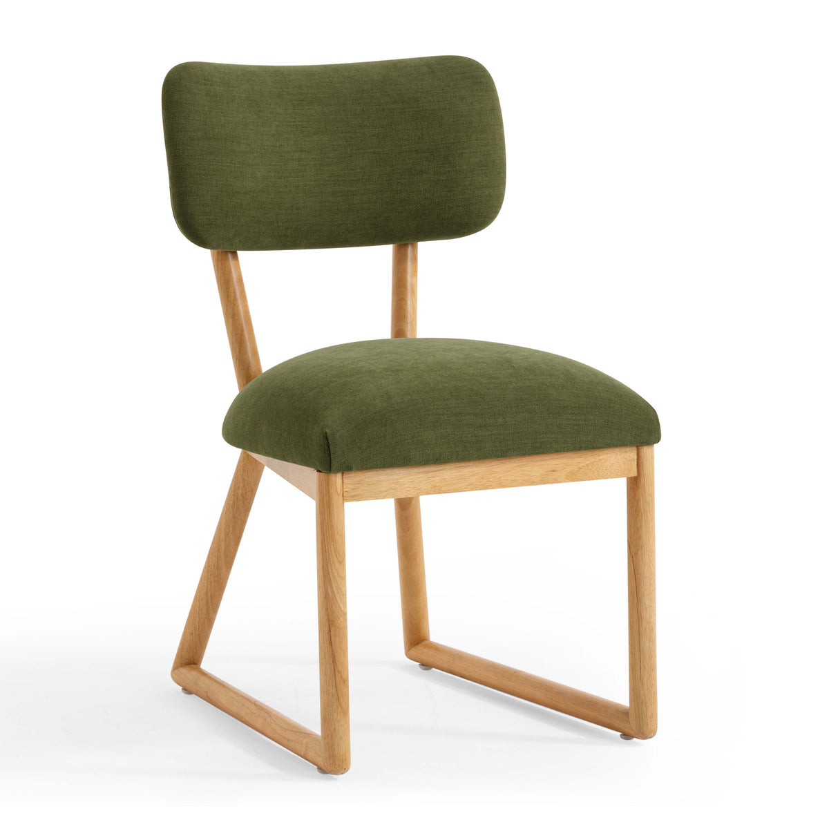 Bobbie Green Upcycled Performance Fabric Dining Chair by TOV Furniture – photo 1 of 8