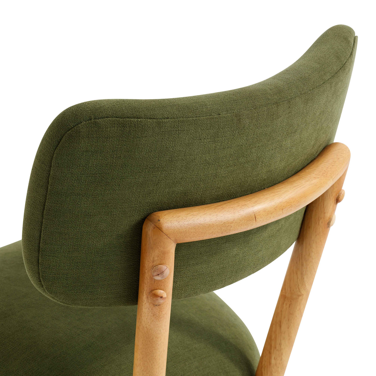 Bobbie Green Upcycled Performance Fabric Dining Chair by TOV Furniture – photo 6 of 8