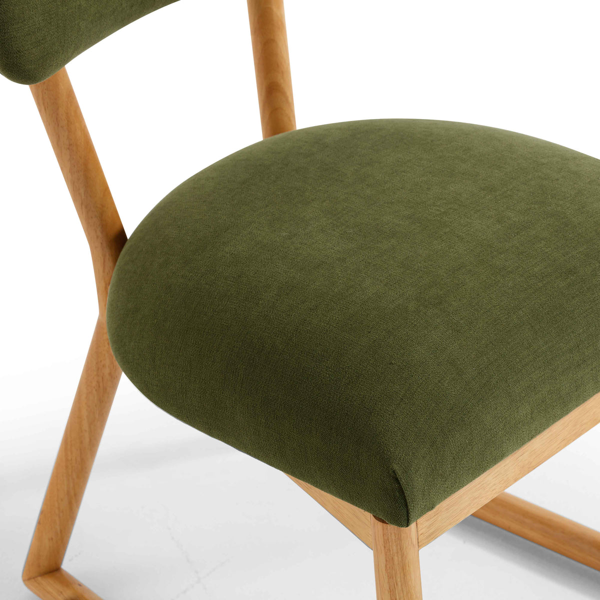 Bobbie Green Upcycled Performance Fabric Dining Chair by TOV Furniture – photo 7 of 8