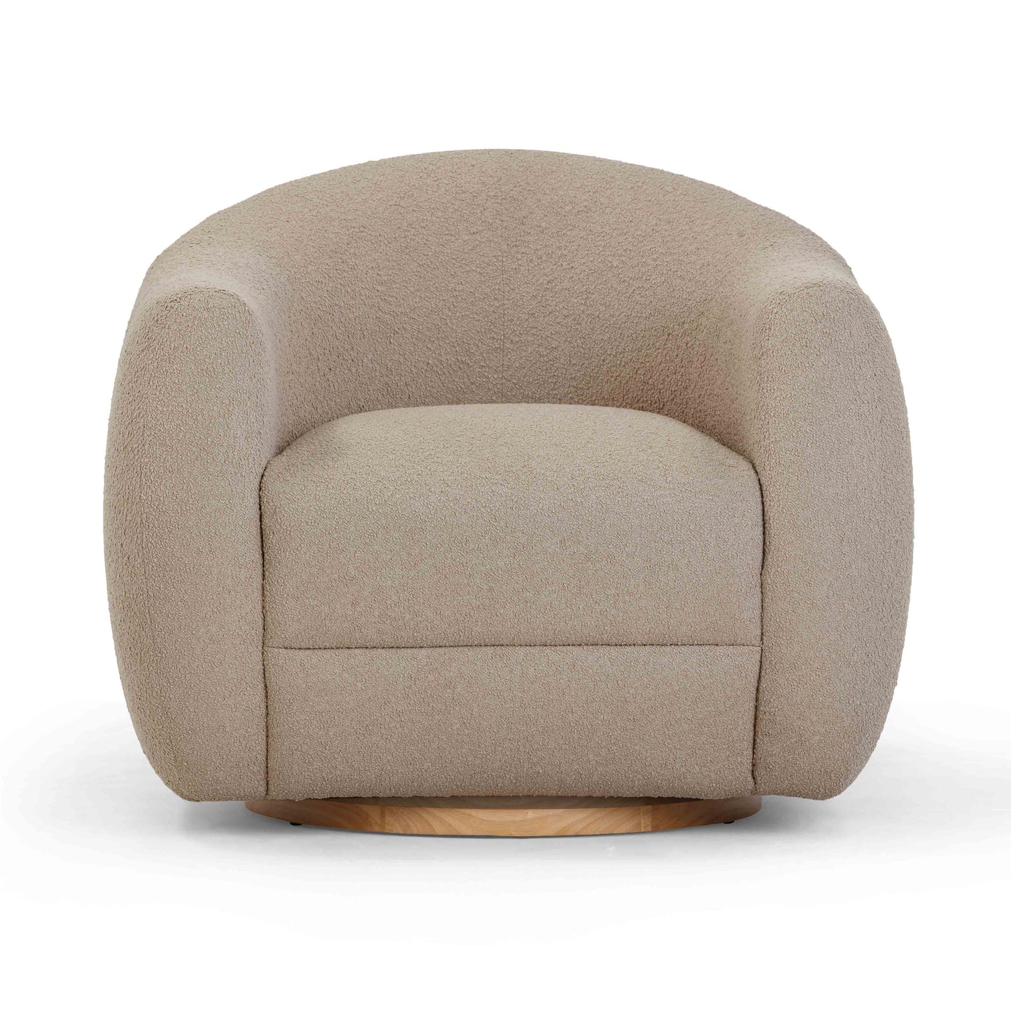 Judy Boucle Swivel Chair by TOV S54363