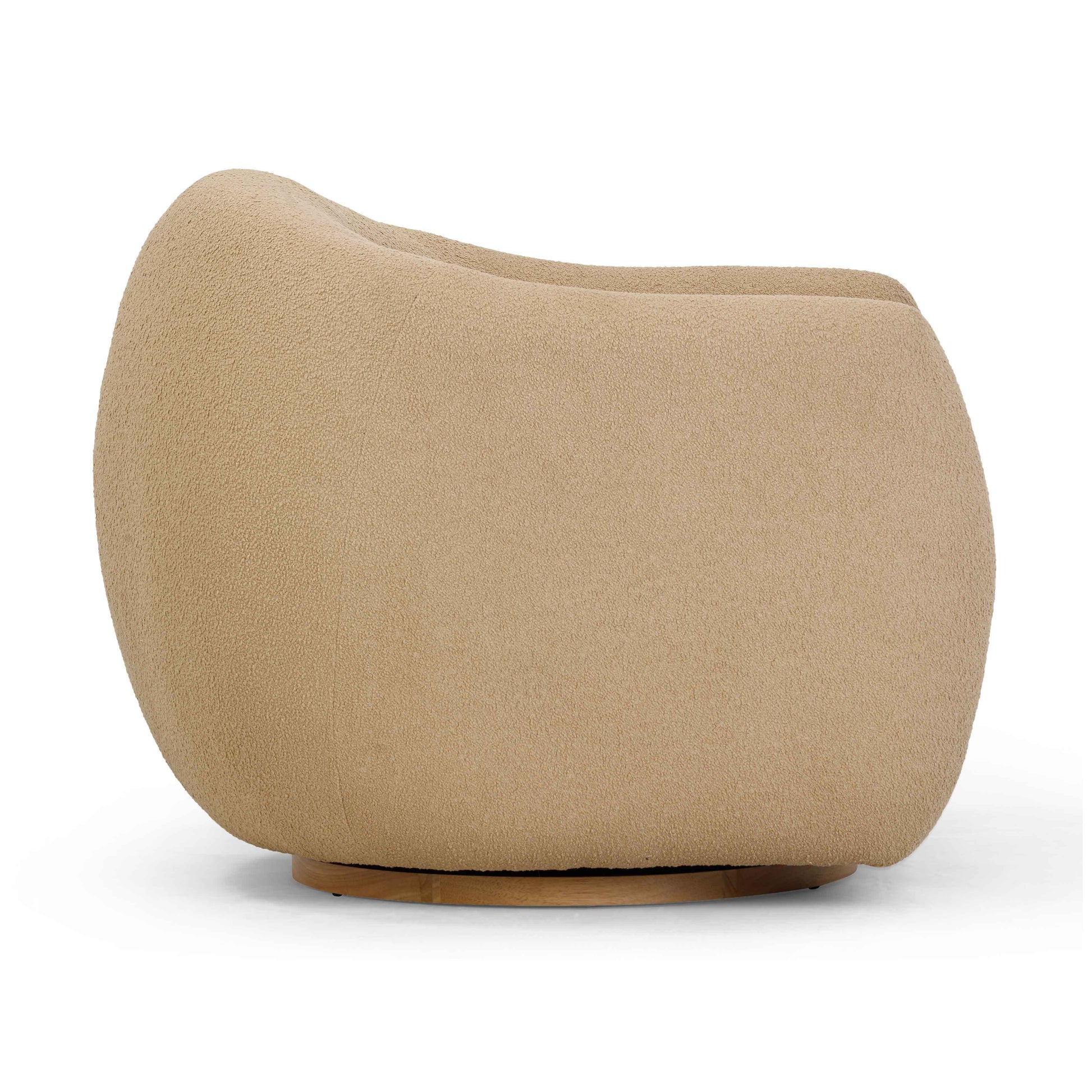 Judy Boucle Swivel Chair by TOV S54363