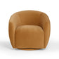 Jordan Velvet Swivel Chair by TOV S54372