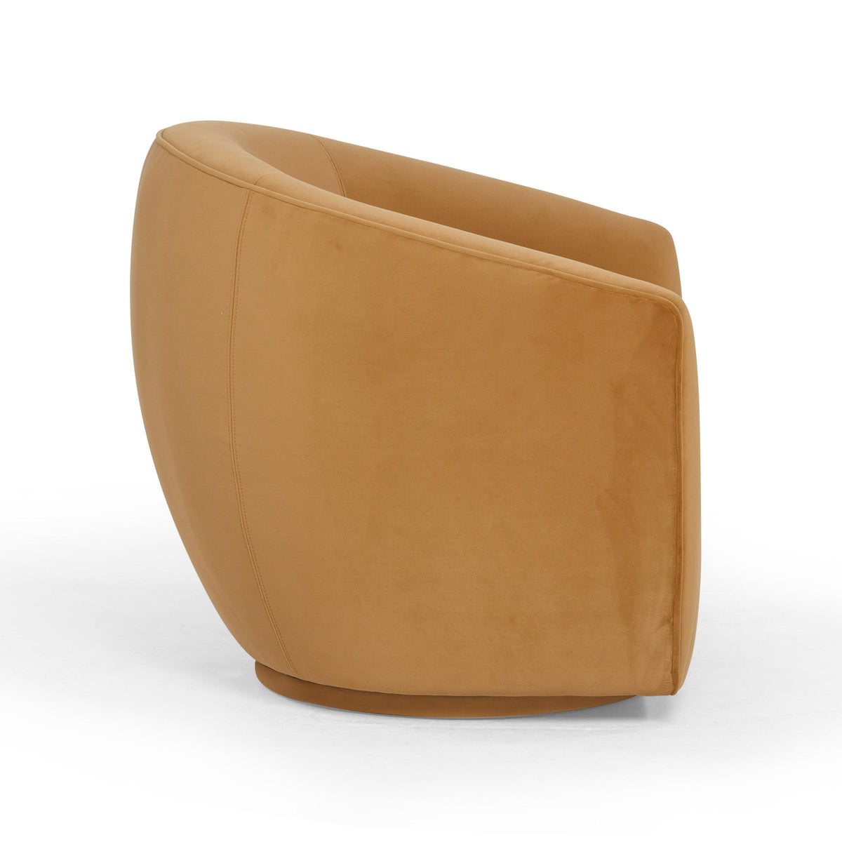 Jordan Tan Performance Velvet Swivel Accent Chair by TOV Furniture – photo 4 of 7