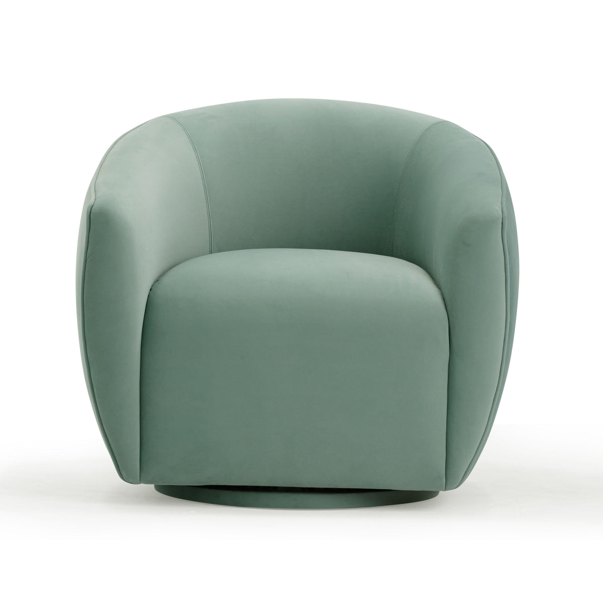 Jordan Sea Blue Performance Velvet Swivel Accent Chair by TOV Furniture – photo 3 of 7