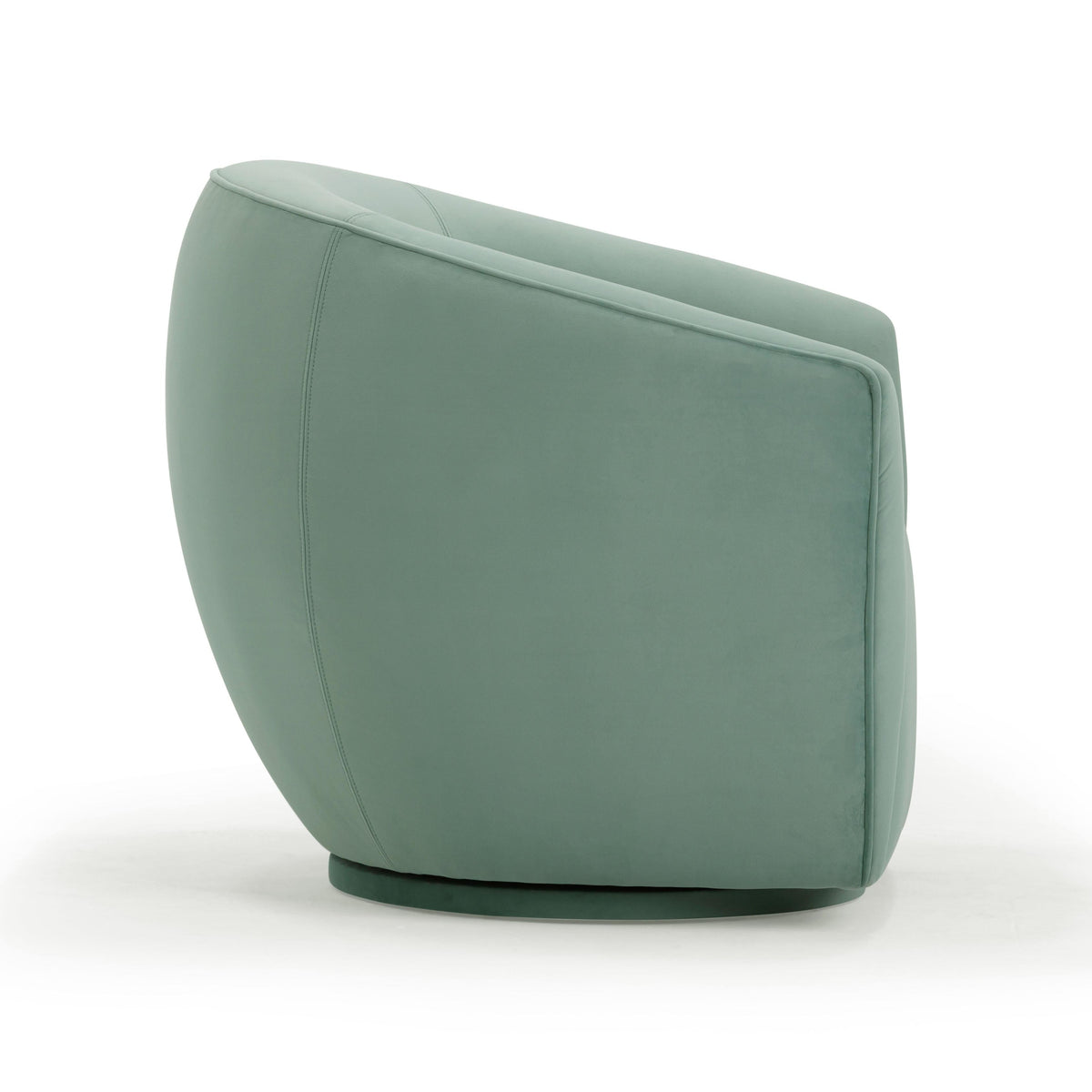 Jordan Sea Blue Performance Velvet Swivel Accent Chair by TOV Furniture – photo 4 of 7