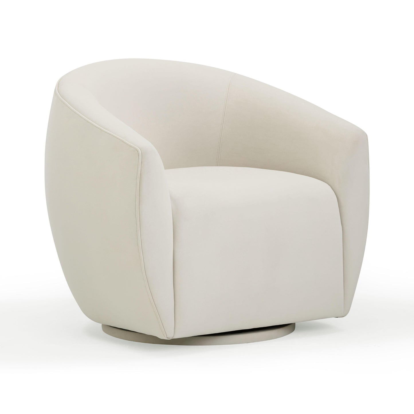 Jordan Velvet Swivel Chair by TOV S54373