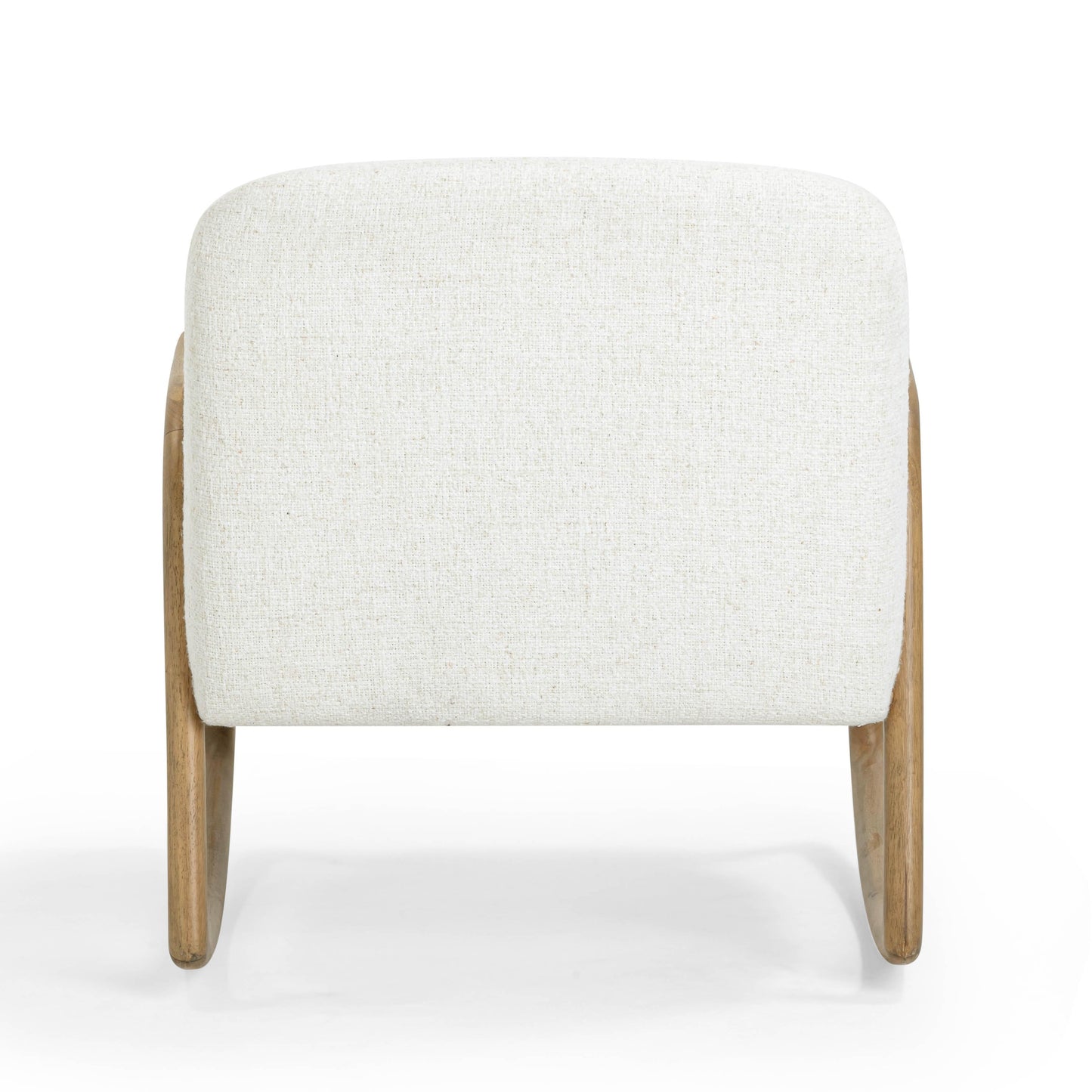Bonney Cream Performance Fabric Rocking Chair Cream - ON FINAL SALE by Tov Furniture