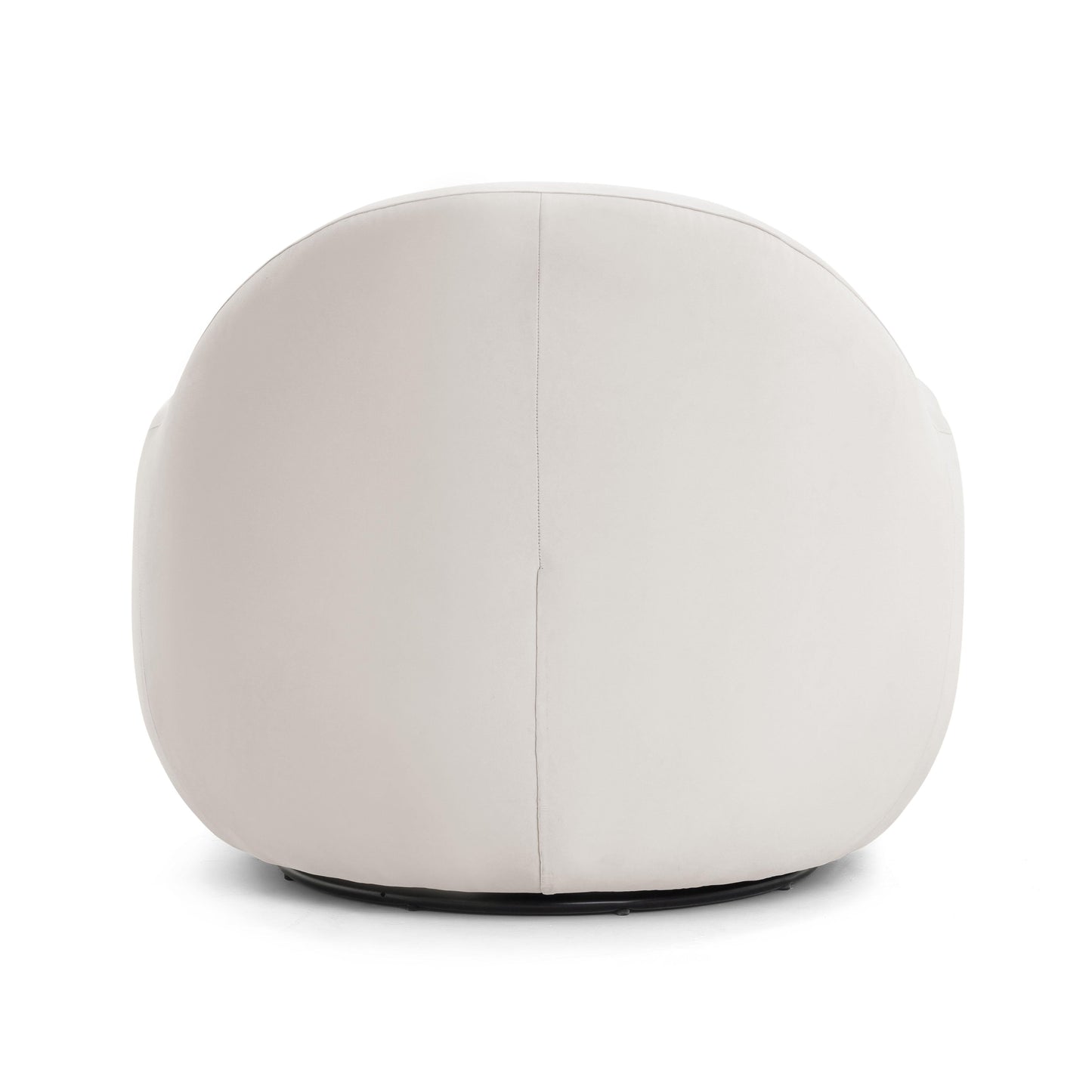 Tiago Velvet Swivel Chair by TOV S54414