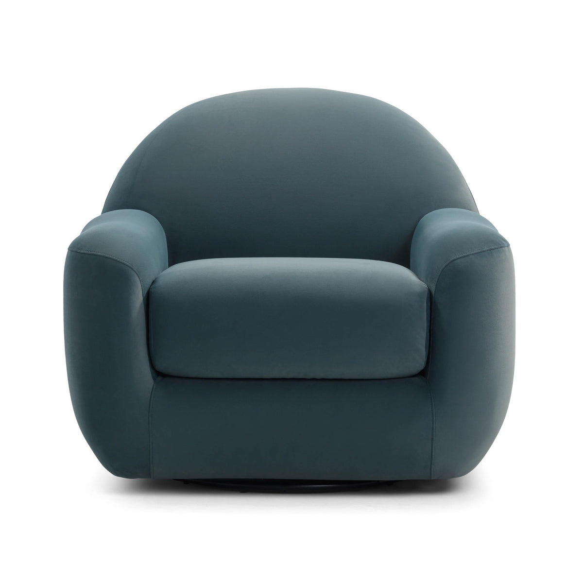 Tiago Dark Teal Performance Velvet Swivel Accent Chair by TOV Furniture – photo 3 of 7